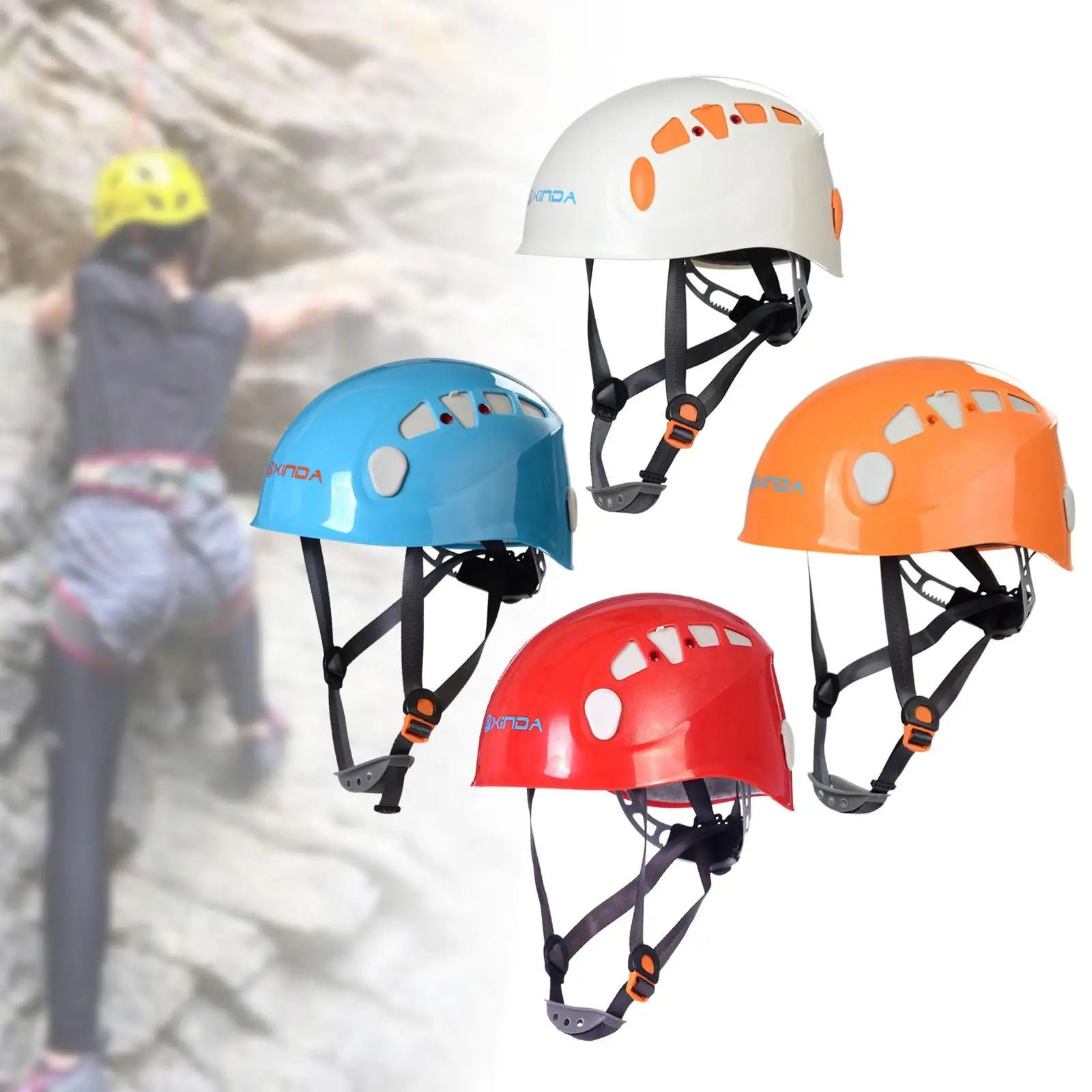 Rock Climbing Helmet Guard Hard Hat for Adults Mens Womens Mountaineering