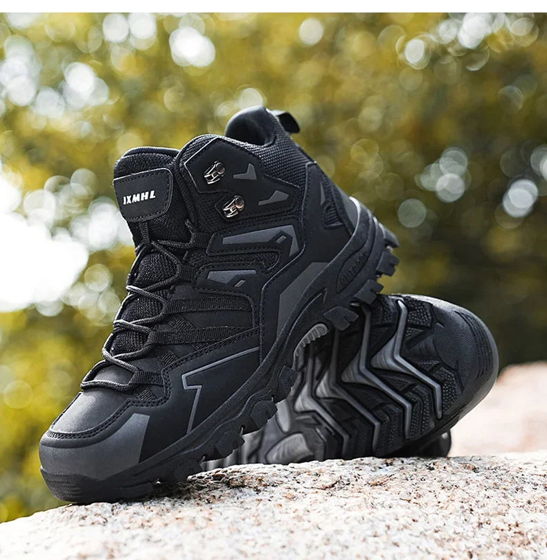 Outdoor Women Ankle Hiking Boots Men Trekking Shoes Mountain Tracking Treking Sneakers 2023 New Dropshipping Walking Climbing