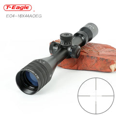 T-EAGLE EO 4-16X44AOEG Riflescope Spotting Scope for Hunting Optical Collimator Gun Sight Red Green Blue Illumination Airsoft