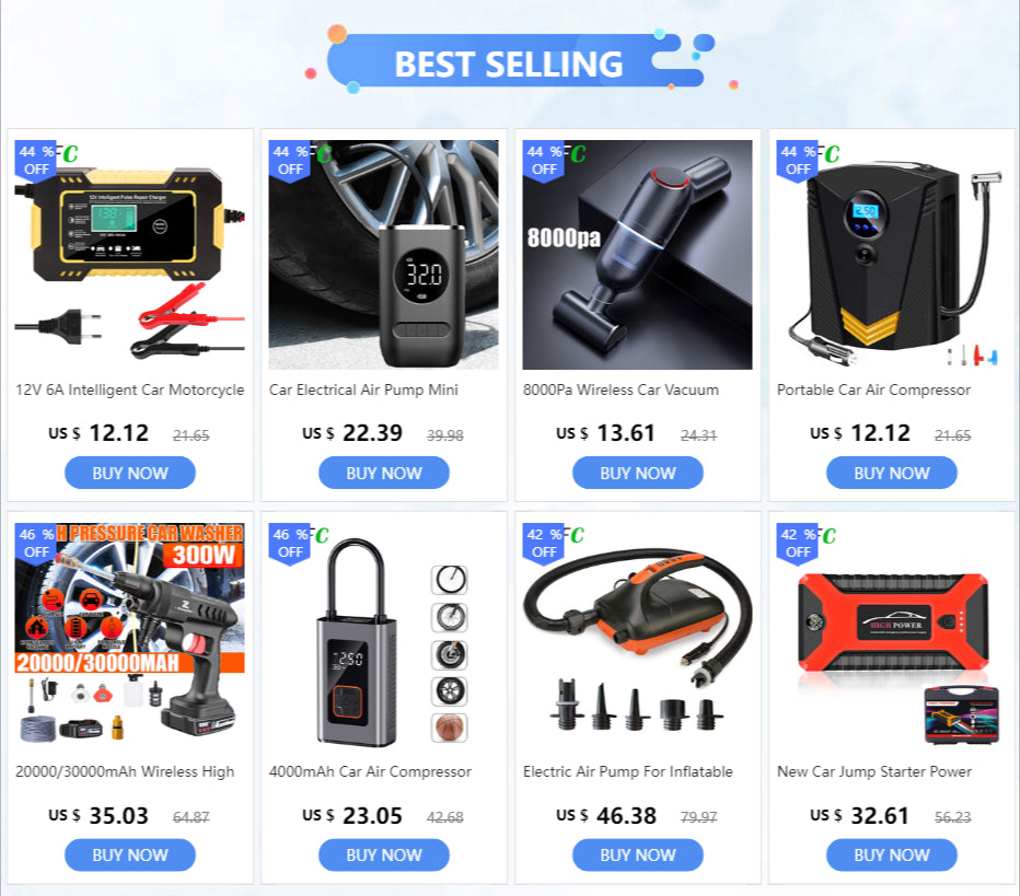 20PSI SUP Electric Boat Air Pump Surfboard Paddle Compressor High Pressure Car Tire Tyre Inflator Surfing Board Mattress