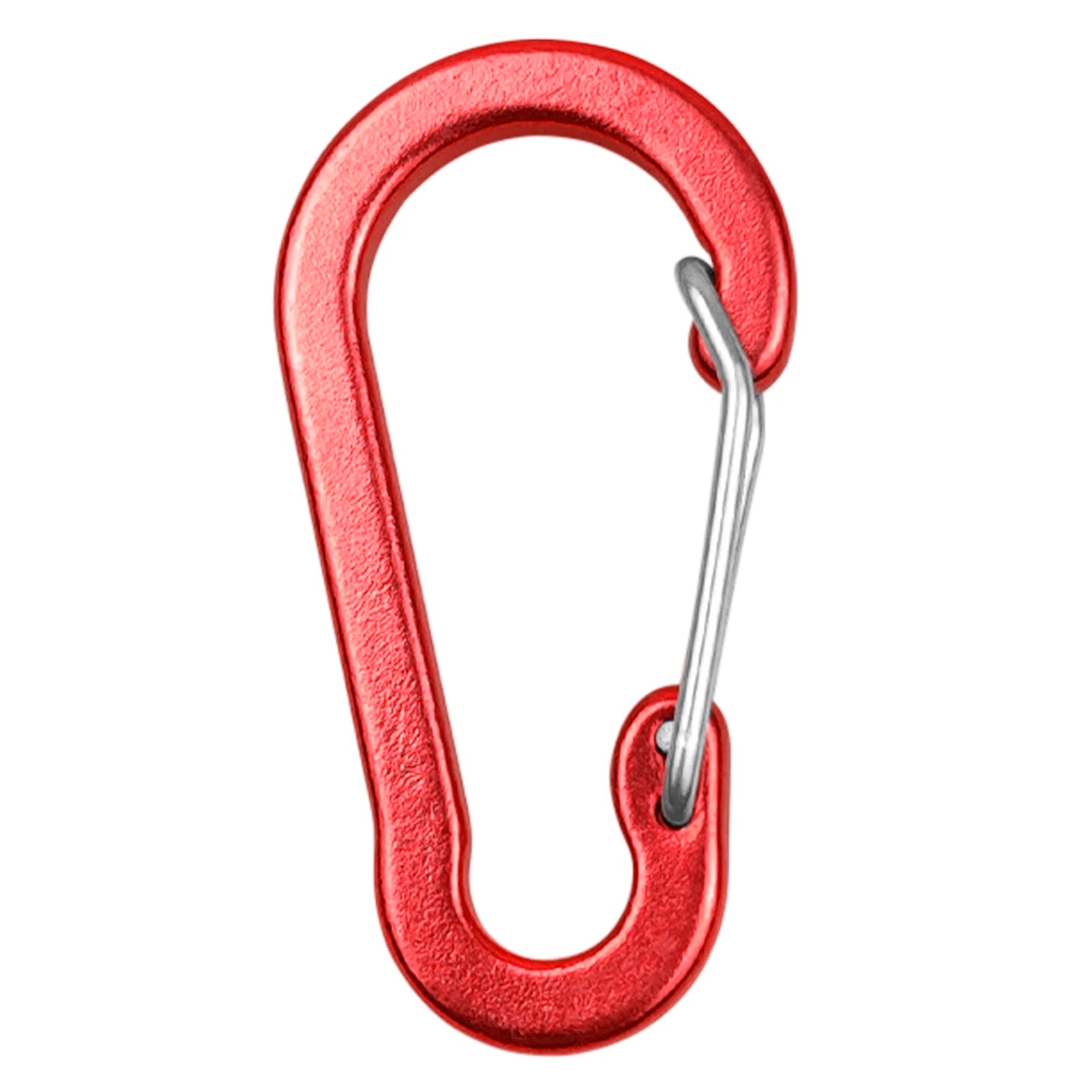 10 Pack / 5 Pack Carabiner Clips Mini Aluminum Alloy Keychain Carabiner Clip D Rings for Camping Hiking Fishing Backpacking