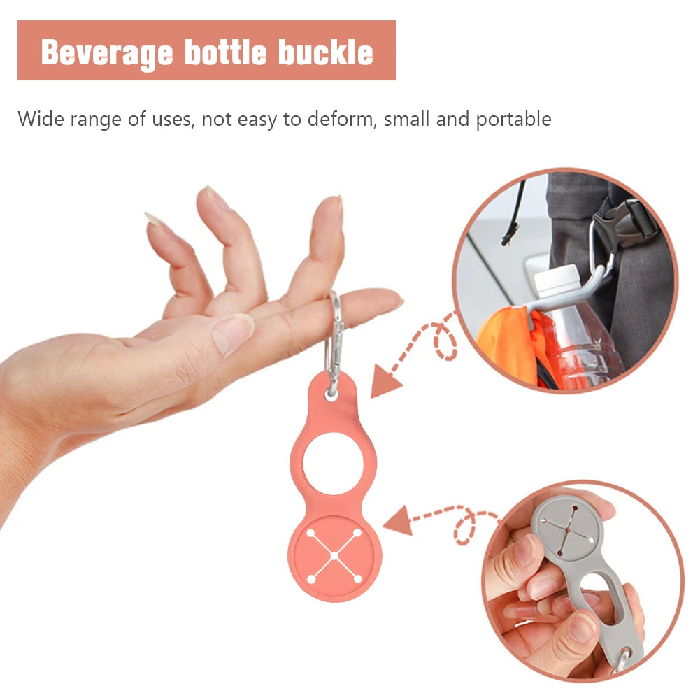 Sports Kettle Buckle Carabiner Water Bottle Holder Towel Hook Backpack Hangers for Travel Camping Hiking Essential Tool