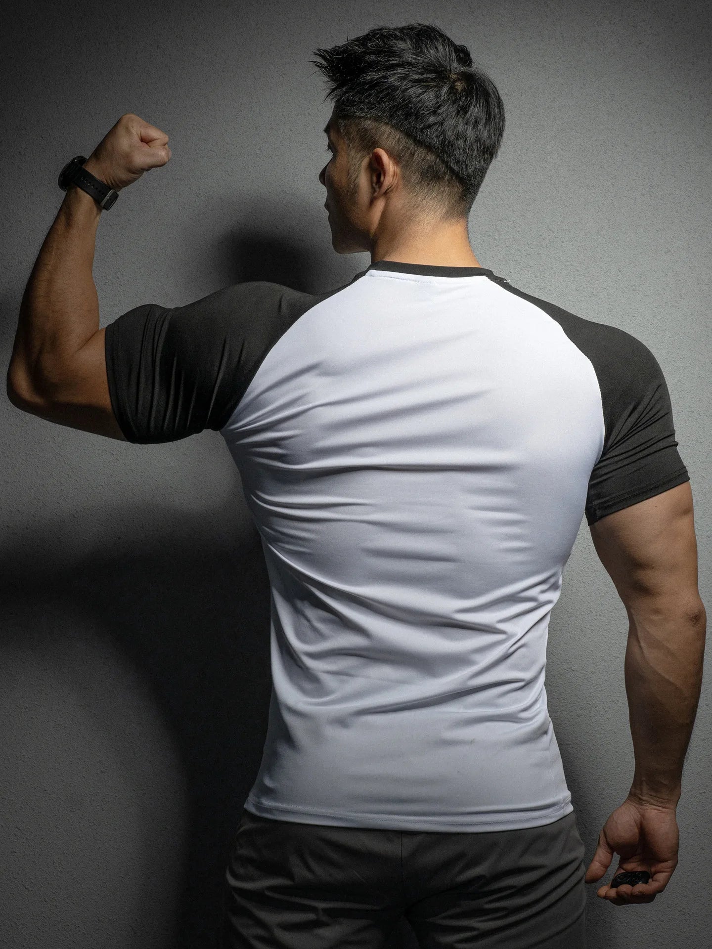 2024 New High Quality Men Summer Short Sleeve Fitness T Shirt Running Sport Gym  T Shirt Workout Casual Tee Tops Men's Clothing