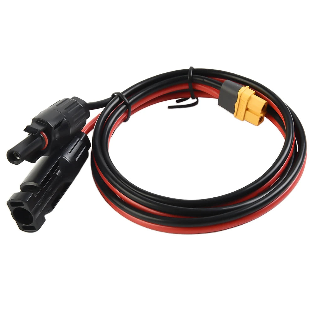 XT60 Series 12AWG Female Solar Panel Connection Cable Charging Cable Solar Generator Portable Power Station Parts