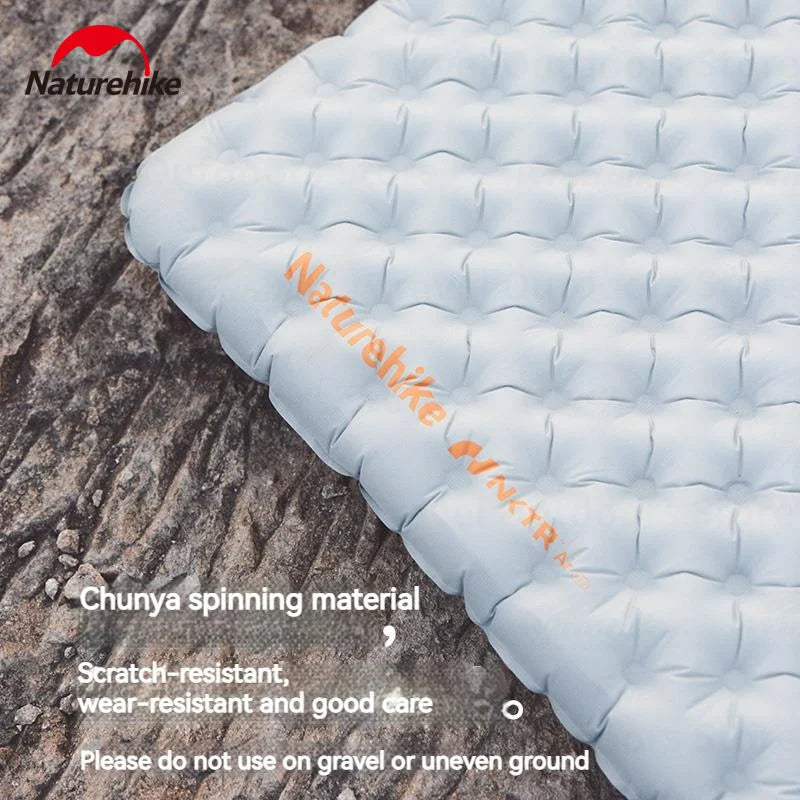 Naturehike R3.2 TPU Outdoor Inflatable Camping Mat Warm Hiking Portable Moisture-Proof Tent Sleeping Pad Air Mattress