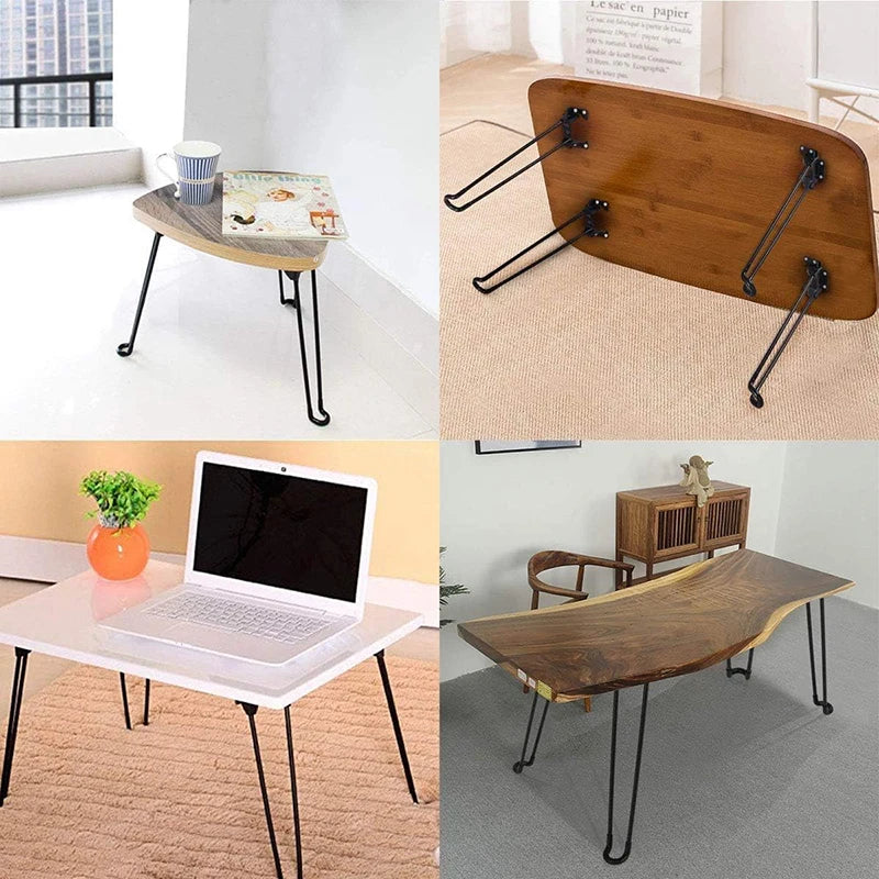 1pcs Metal Hairpin Legs Hairpin Table Leg Folding Legs DIY Desk Legs Furniture Accessories Metal Furniture Legs