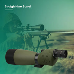 SVBONY F9326A/G 25-75x70 Spotting Scope Zoom Telescope Spyglass Waterproof Powerful Monocular Binoculars Monoculars for Construc