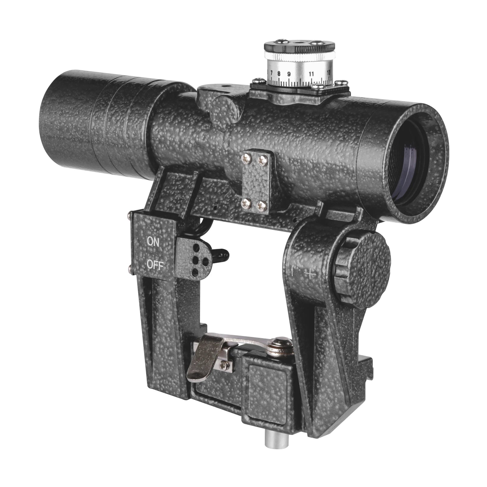 SVD 1x30 Tactical Hunting Riflescope Red Dot Sight With Side-Rail Mount For Airsoft Spotting Shooting Rifle AK47/74 Scope