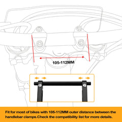 GPS Holder Navigation Roadbook Mounting Arm Kit For KTM EXC HUSQVARNA SUZUKI HUSABERG YAMAHA HONDA KAWASAKI Sherco Off-road Bike