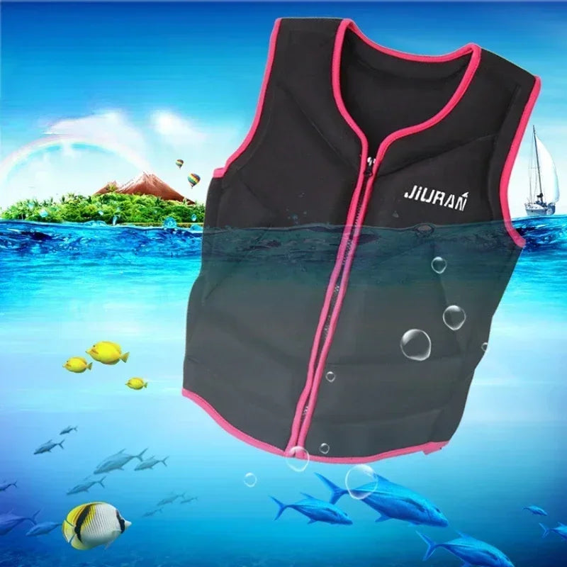 Life Jacket For Adult Children Water Sport Buoyancy Jacket Life Vest Swimming Boating Driving Vest Life Vest Buoyancy Suit