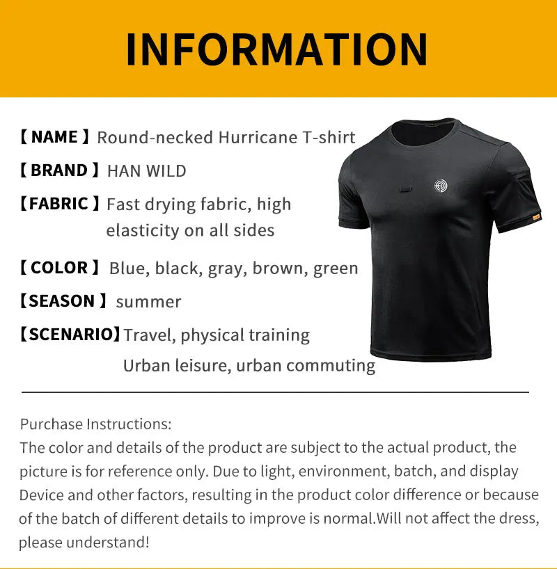 Casual Climb Solid Shirt T-Shirt Tactical Shirts Summer Men Clothing Combat Short Sleeve Quick Drying Camping Hiking Clothes New