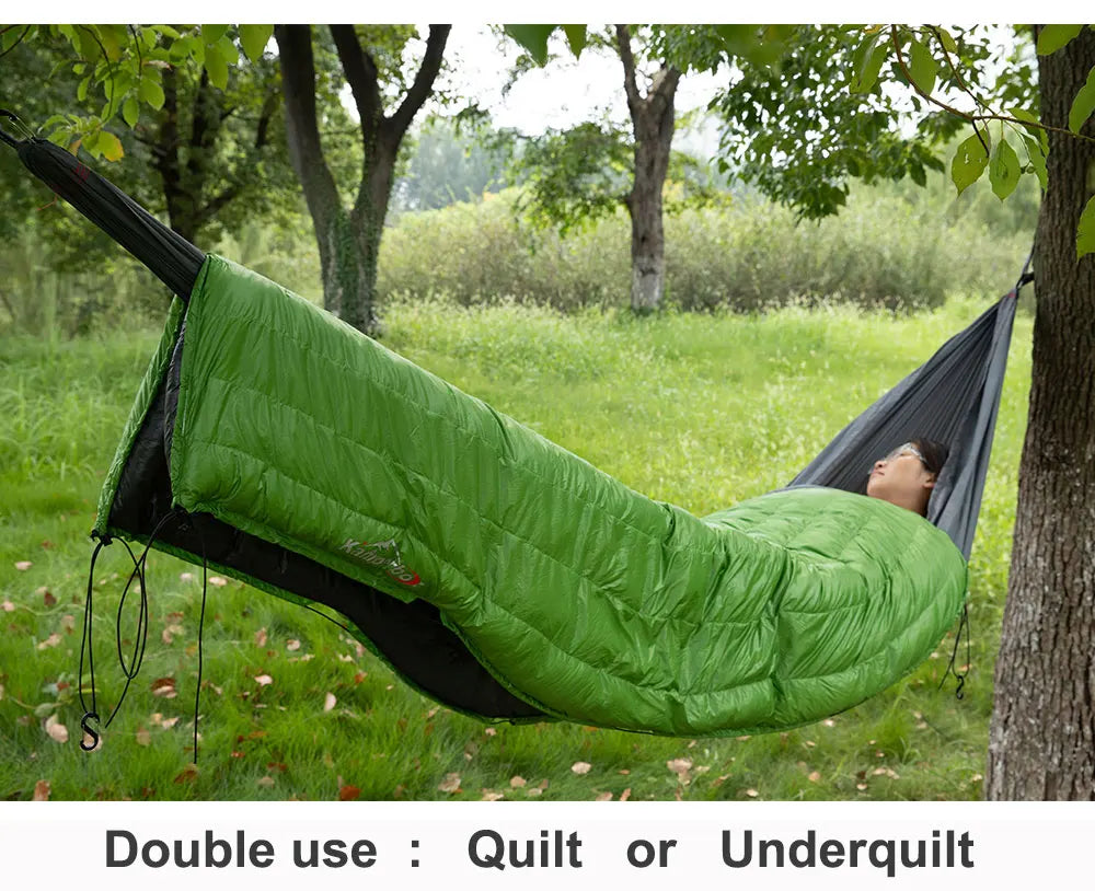 Kamperbox Down Quilt Underquilt Sleeping Bag Down Hammock Underquilt Down Camping Quilt Sleeping Bag Tourism