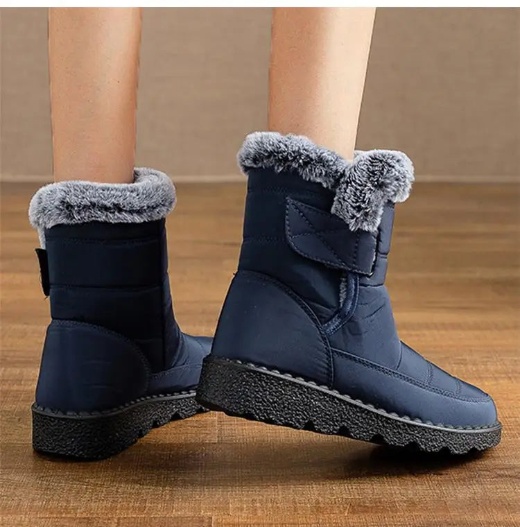 Snow Boots Women New Shoes Woman Waterproof Women Shoes Keep Warm Boots For Women Plush Fashion Botas Mujer Winter Boots