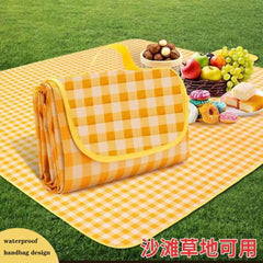 Foldable Picnic Mat Moisture-proof picnic set portable blanket picnic Sleep Pad Waterproof Oxford Cloth Picnic camping blanket