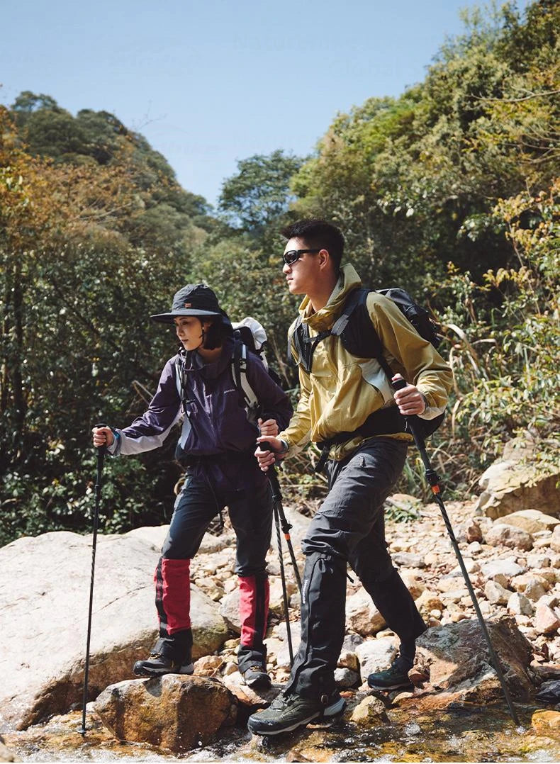 Naturehike 5-Section Trekking Pole Carbon Fiber Aluminum Alloy Folding Teleskopic Stick Ultralight Walking Stick Hiking Canes