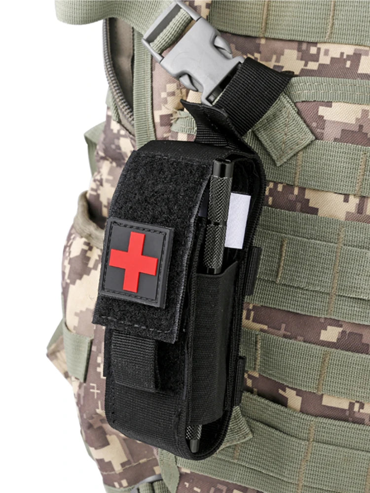 Cat First Aid Kit Tourniquet Molle Survival Set Pouch Nursing Holder Medical Gear Scissors Bag Outdoor Equipment