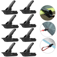 5/10/20Pcs Awning Clamp Tarp Clips Snap Hangers Tent Camping Survival Tighten Tool for Outdoor Camp Hike Camping Equipment sale