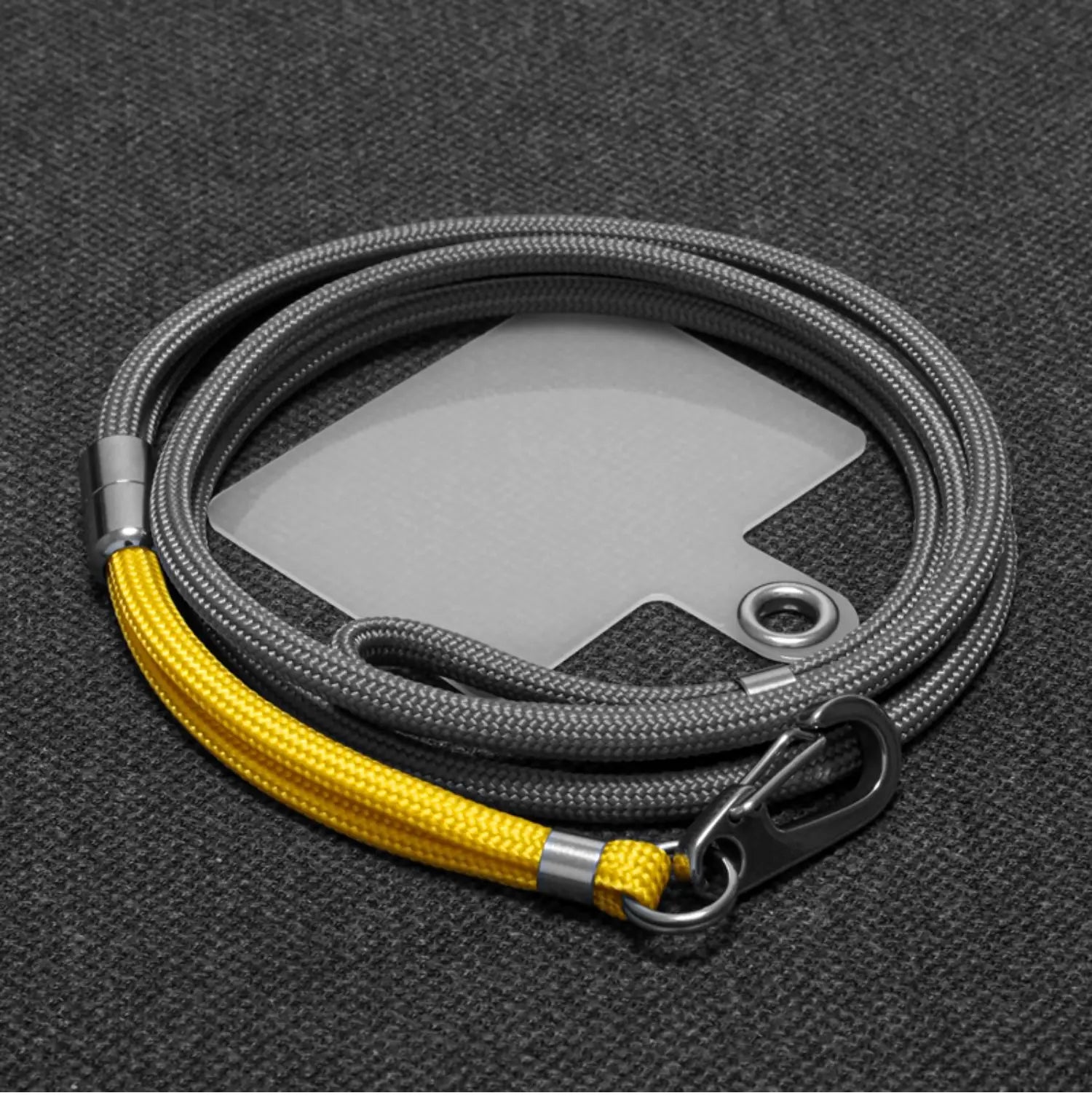 Long Hanging Neck Outdoor Nylon Climbing Rope Lanyard Bold Pendant Phone Universal with Fixed Clip Lanyard Mobile Phone Lanyard