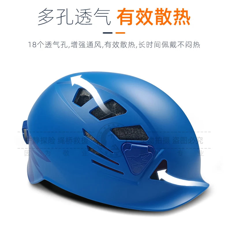 Outdoor Mountaineering, Rock Climbing, Ice Climbing, Impact Climbing Helmet, Safety Helmet