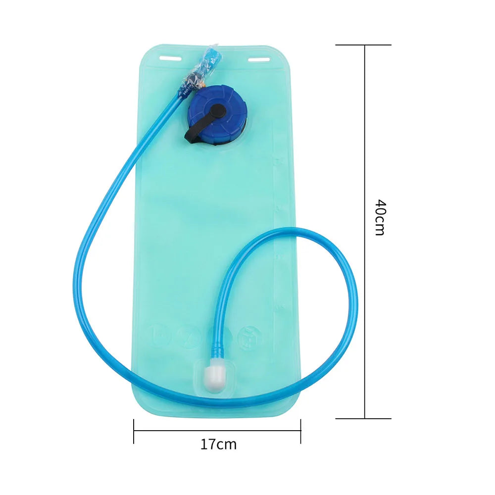 2L Water Bag Sports Backpack Bicycle Riding Water Bag Portable Food Grade Outdoor Drinking Water Bag Camping Water Bag