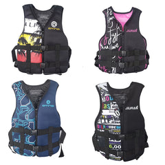 Life Jacket Neoprene Buoyancy Swimming Drifiting Boating Kayaking Vest for Adult Youth Men Women Water Sports Kayak Life Vest