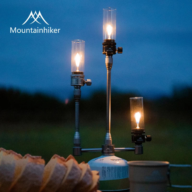 Portable Camping Gas Lamp Mounthiker Candlelight Tent Gas Lamp