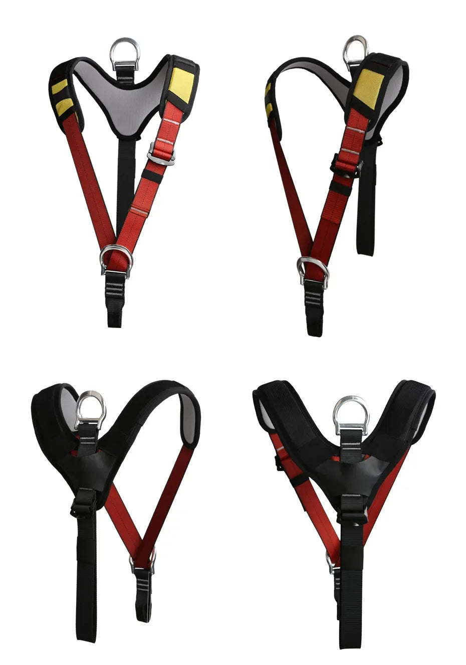 Outdoor Upper Body Harness Chest Support Safety Belt For Mountaineering Tree Work Rock Climbing High-altitude Operation