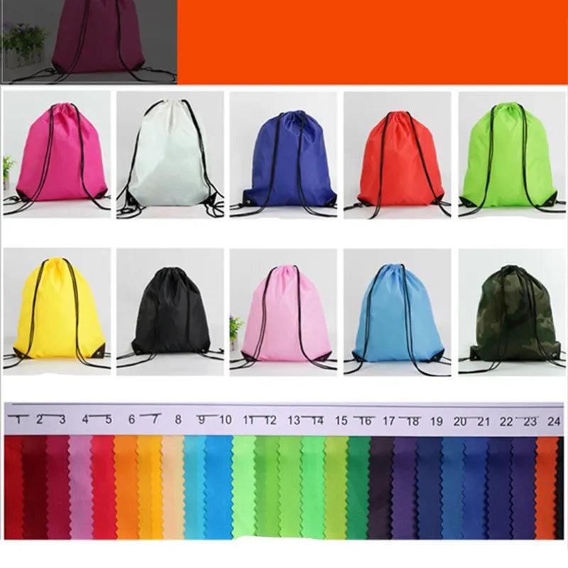 Waterproof Foldable Gym Bag Fitness Backpack Drawstring Shop Pocket Hiking Camping Beach Swimming Men Women Sports Bags