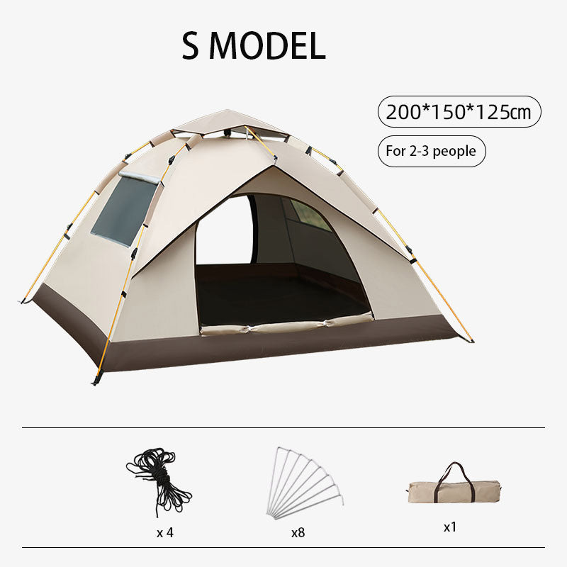 💝Auto-Open Waterproof Sunproof Tent - Portable, Mosquito-Proof Camping Shelter